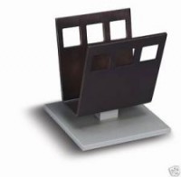 Lote de 3 Revisteros Wenge